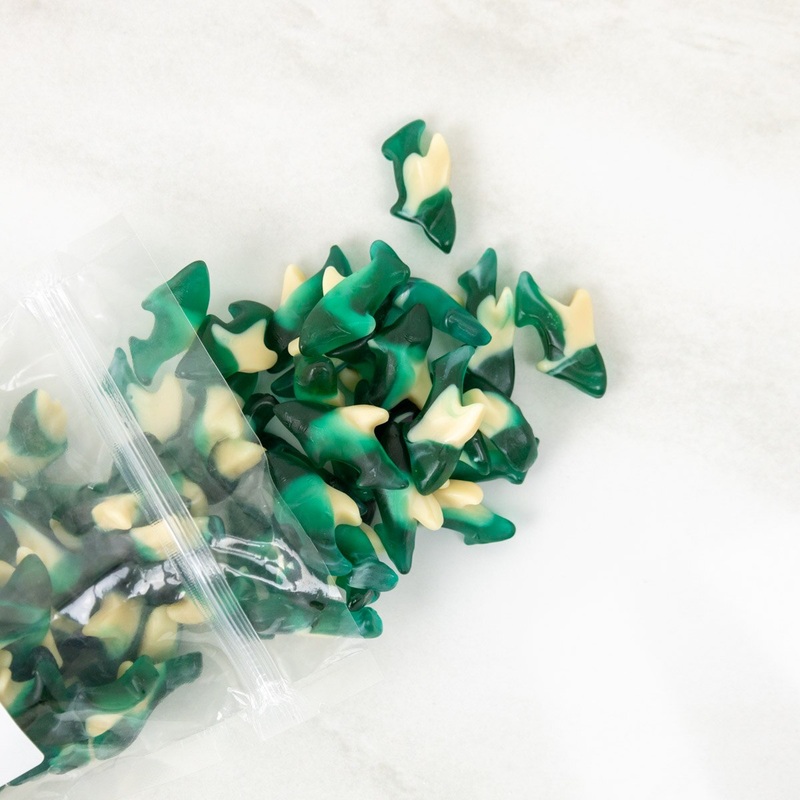 Gummi Blue Sharks- 2.5 lb bag