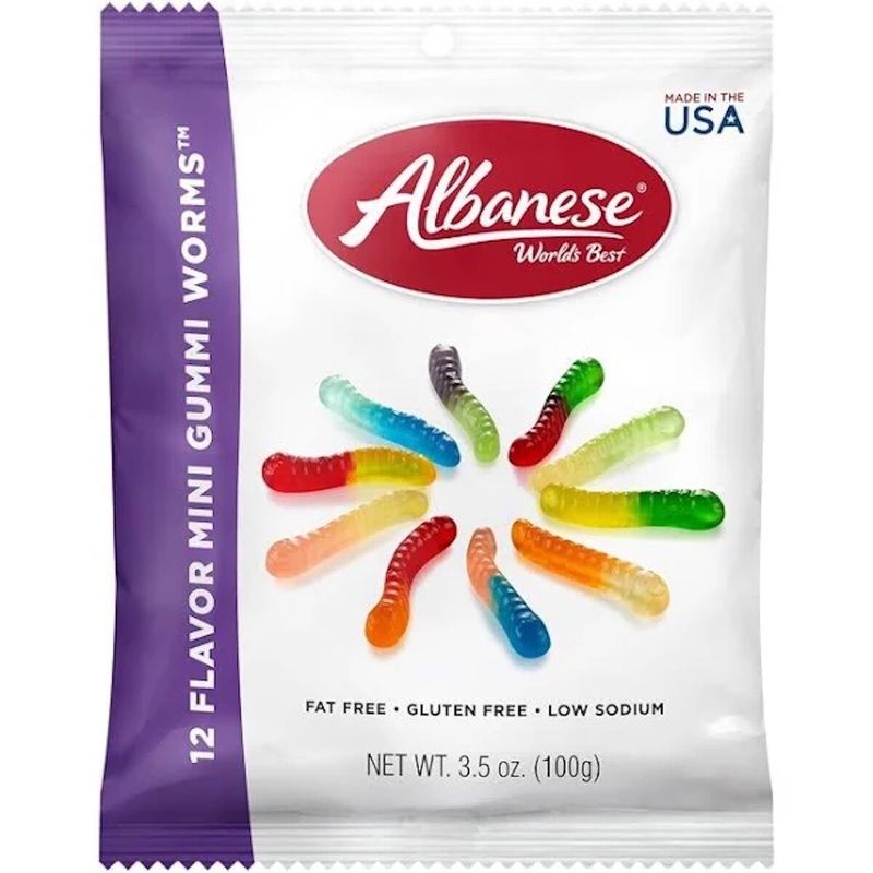 Gummi Worms- 3.5 oz bag