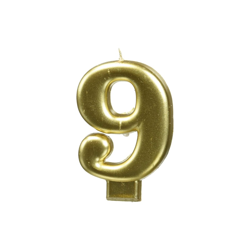 Metallic Gold #9 Candle