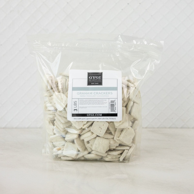 Yogurt Covered. Mini Graham Crackers – 3 Lb Bag