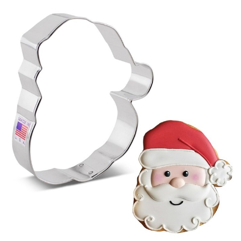 4 1/4 Santa Face Cookie Cutter