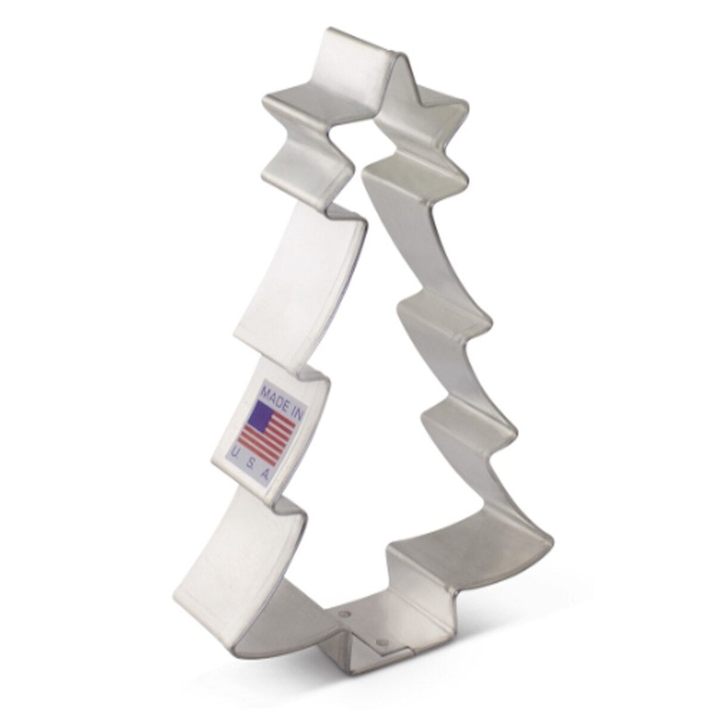 Christmas Tree w/ Star Cookie Cutter 4-1/2