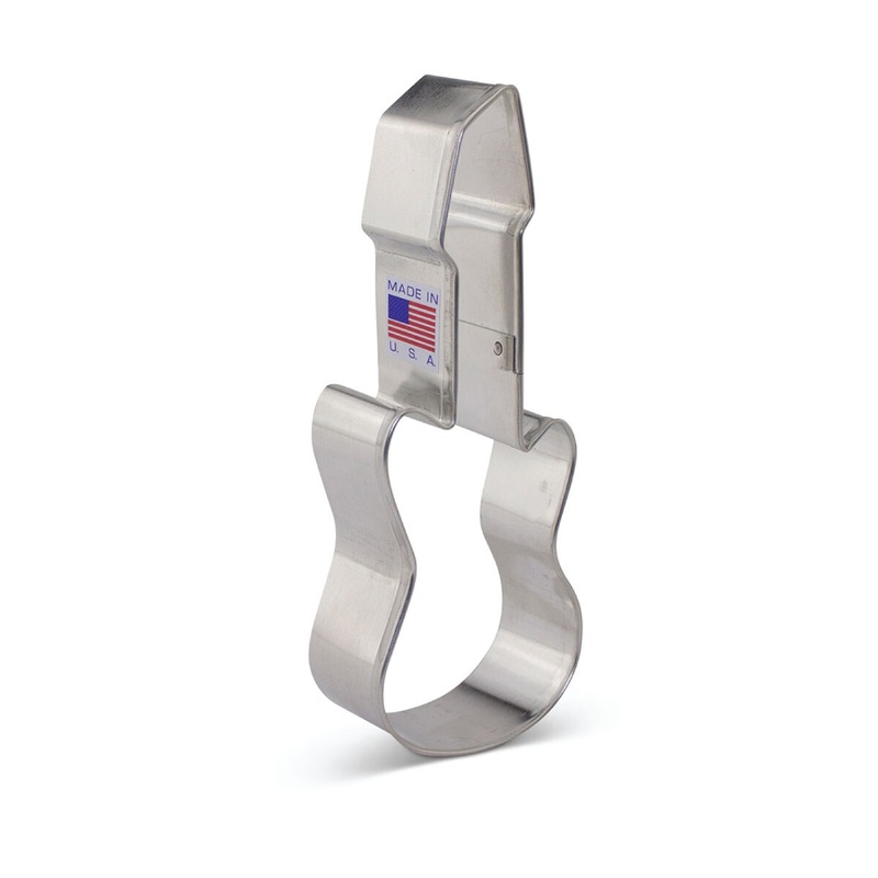 Electric Guitar Cookie Cutter 5-1/8