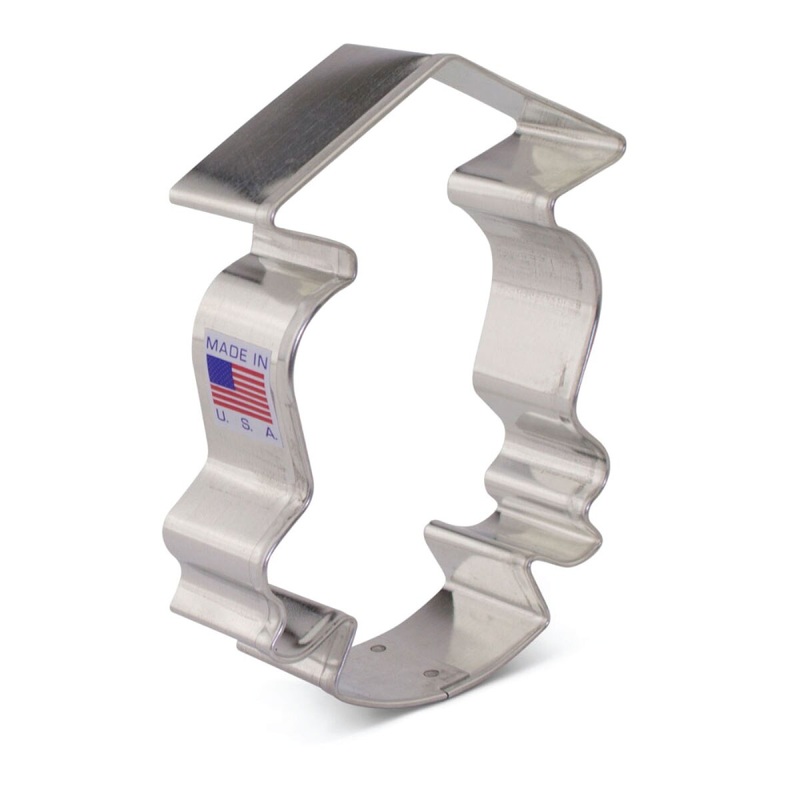 Female Graduate Cookie Cutter 4-1/8