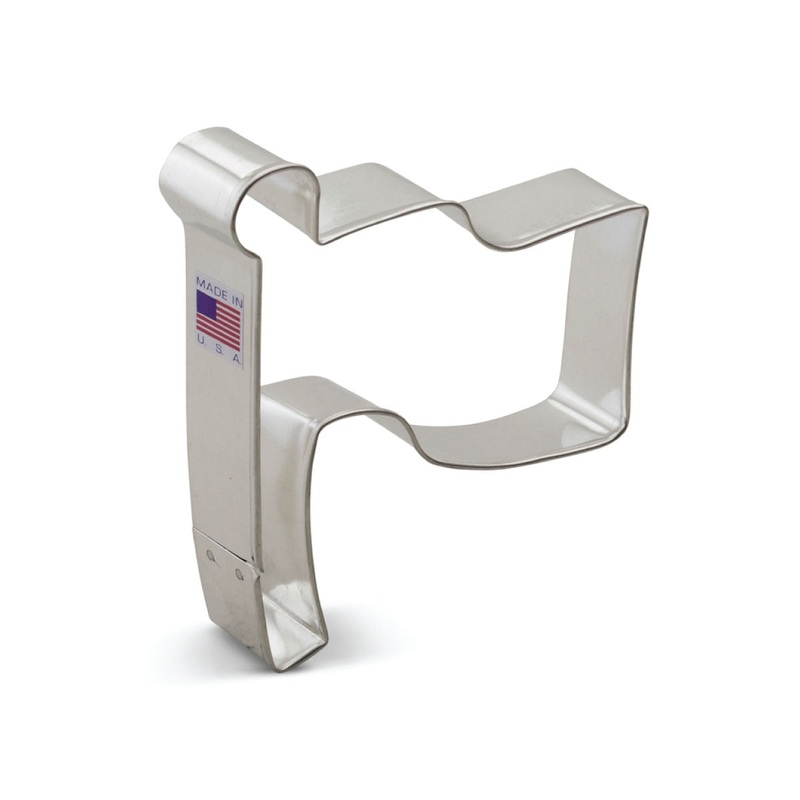 Flag Cookie Cutter 4-3/8