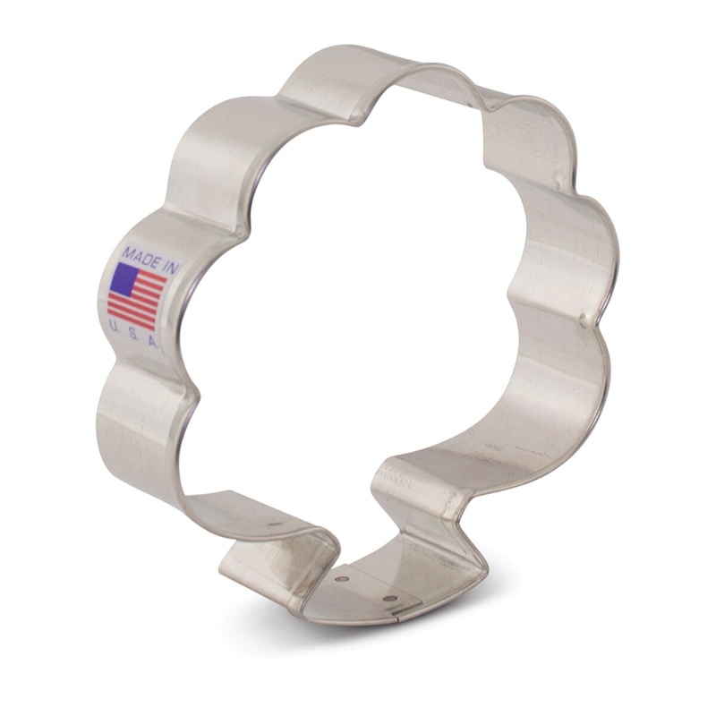 Forward Facing Turkey Cookie Cutter 3-5/8