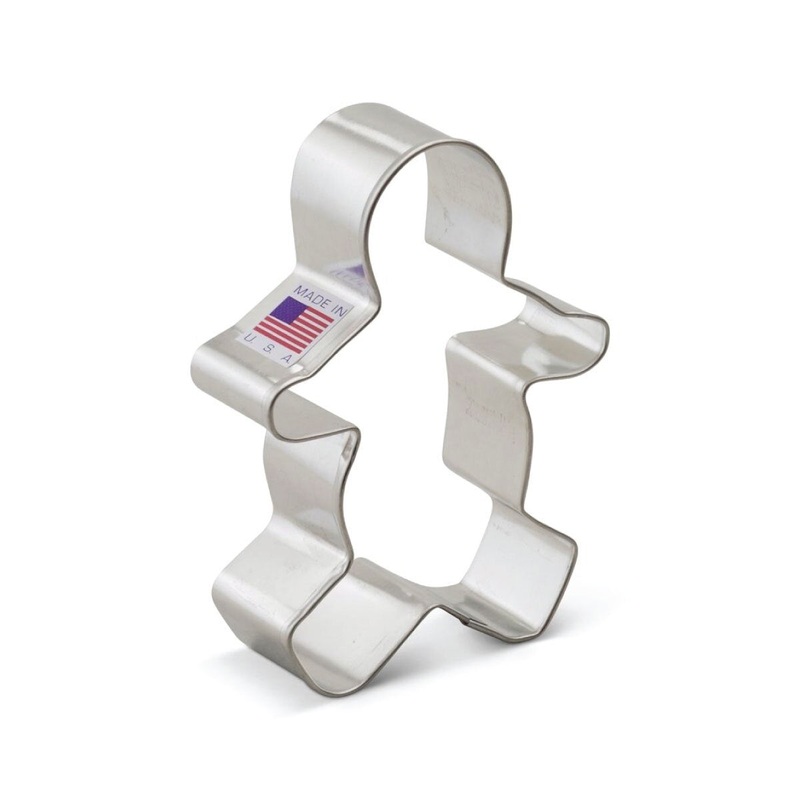 Gingerbread Boy Cookie Cutter 3-1/2
