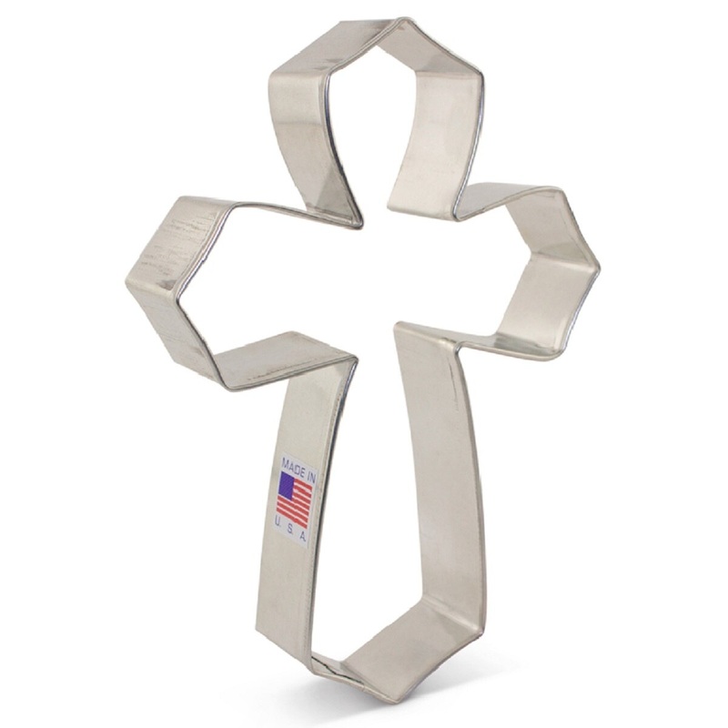 Large Cross Cookie Cutter 5-1/4