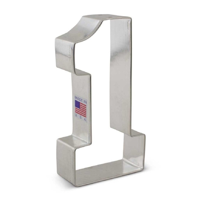 Large Number 1 Cookie Cutter 4-3/8