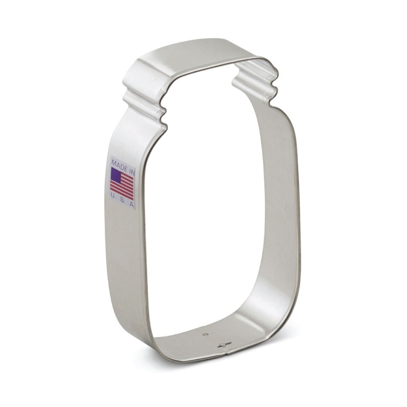 Mason Jar Cookie Cutter 3-1/2