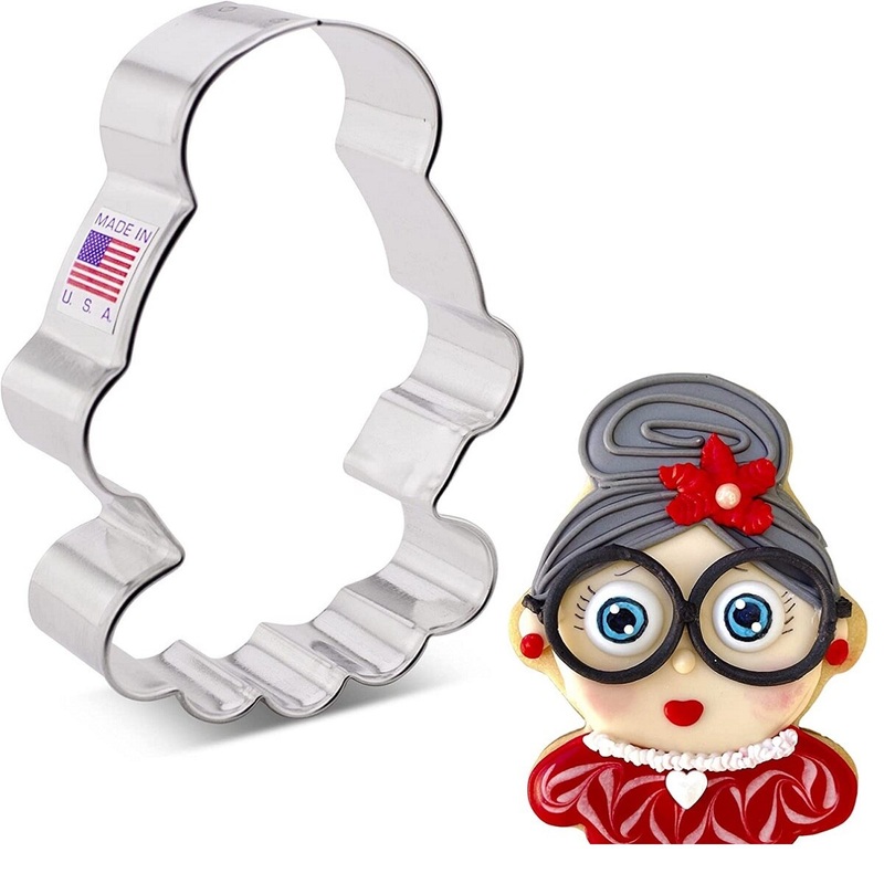 Mrs Claus Cookie Cutter