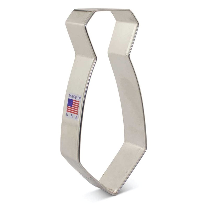 Neck Tie Cookie Cutter 4-3/4