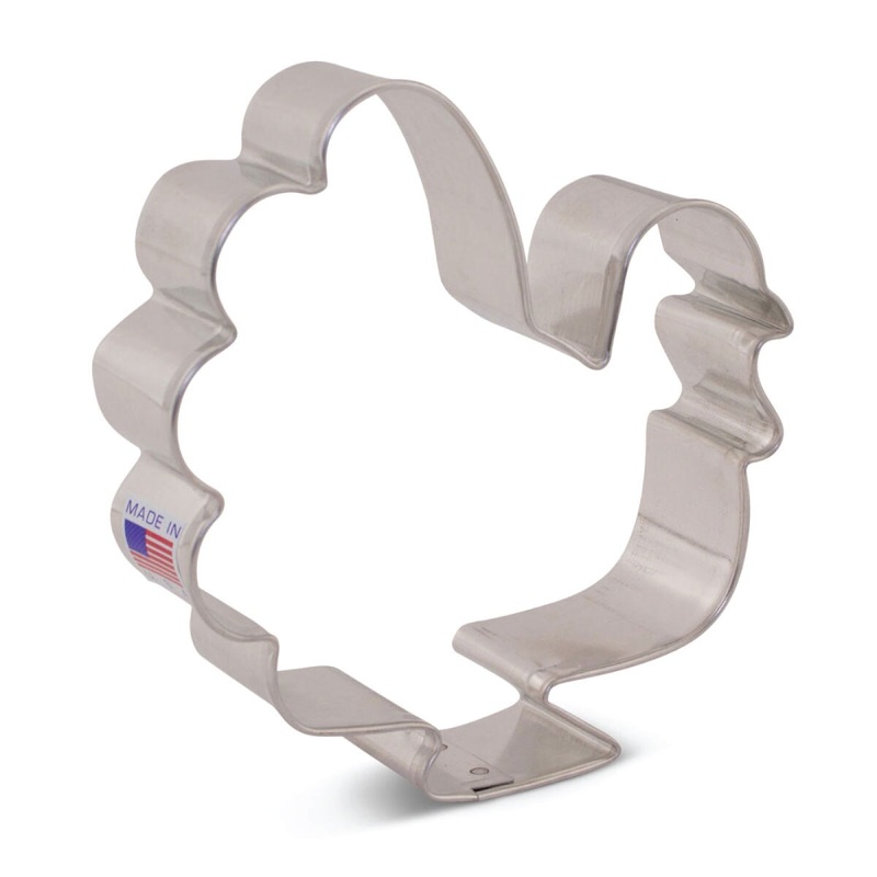 Turkey Cookie Cutter 3-5/8