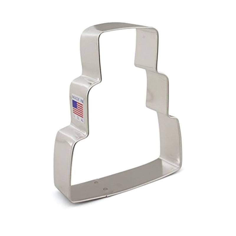 Wedding Cake Cookie Cutter 4.25