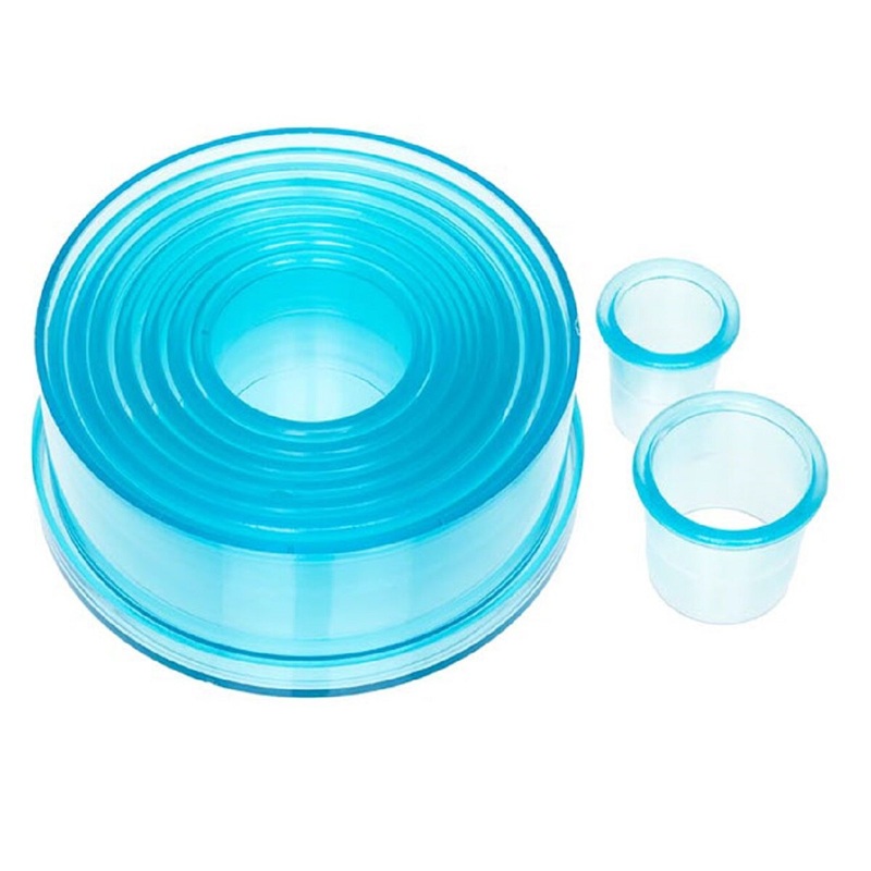 9-Pc Plain Round Cutter Set