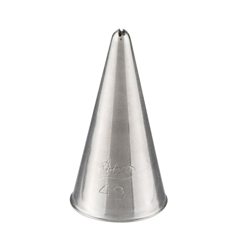 Ateco #49 Cross Top Cake Tip 3/32