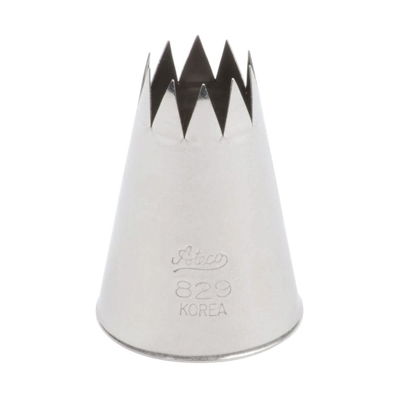 Ateco #829 Star Cake Tip 11/16
