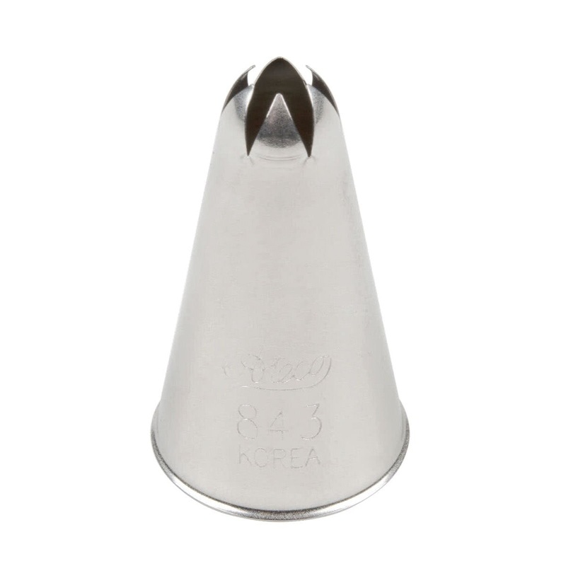 Ateco #843 Closed Star Cake Tip 5/16