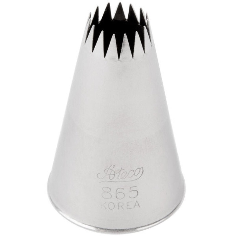 Ateco #865 Large French Star Cake Tip