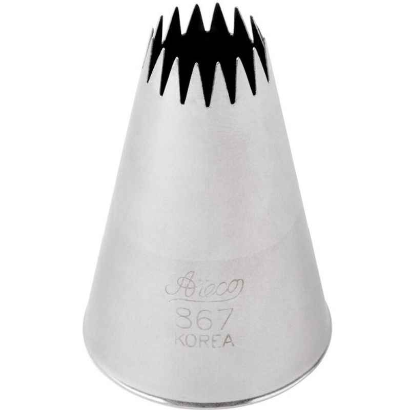 Ateco #867 Large French Star Cake Tip