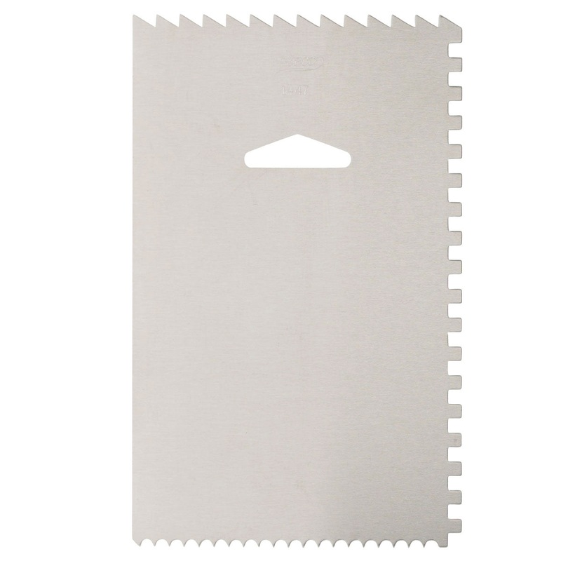 Ateco Decorating Comb and Icing Smoother