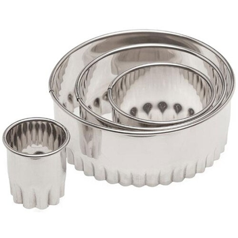 Auteco 1441 Fluted Round Cutter Set Of 4