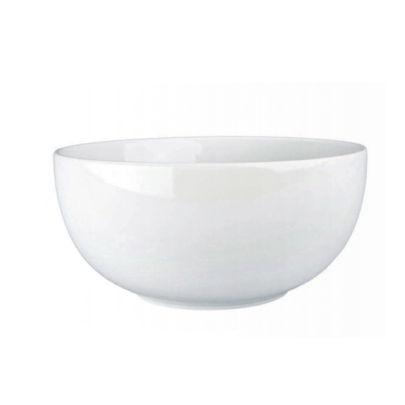 2.5 Qt Round 9 White Serving Bowl
