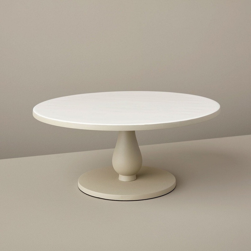 5.5 x 12 Be Home Grey Dove Cake Stand
