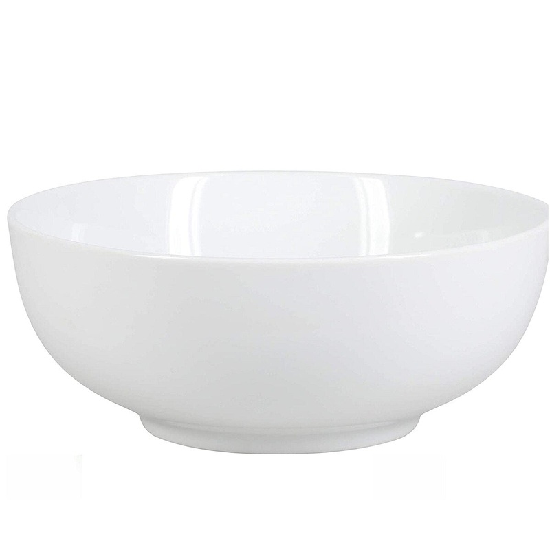 6.25 White Porce Bowl