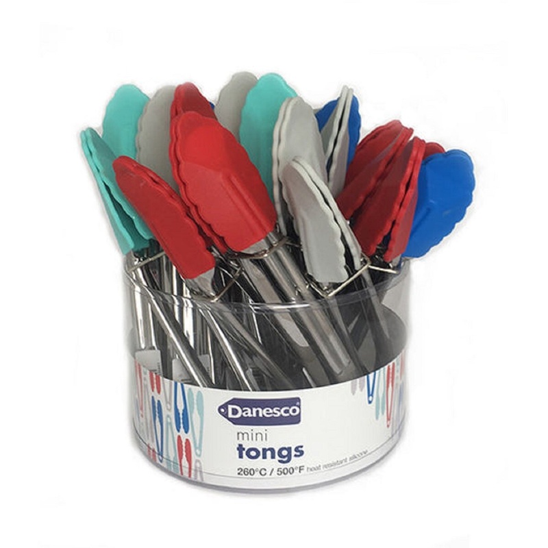 7 Mini Silicone Tong