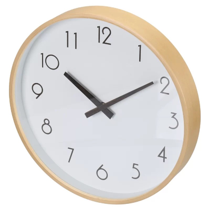 Basswood Wall Clock