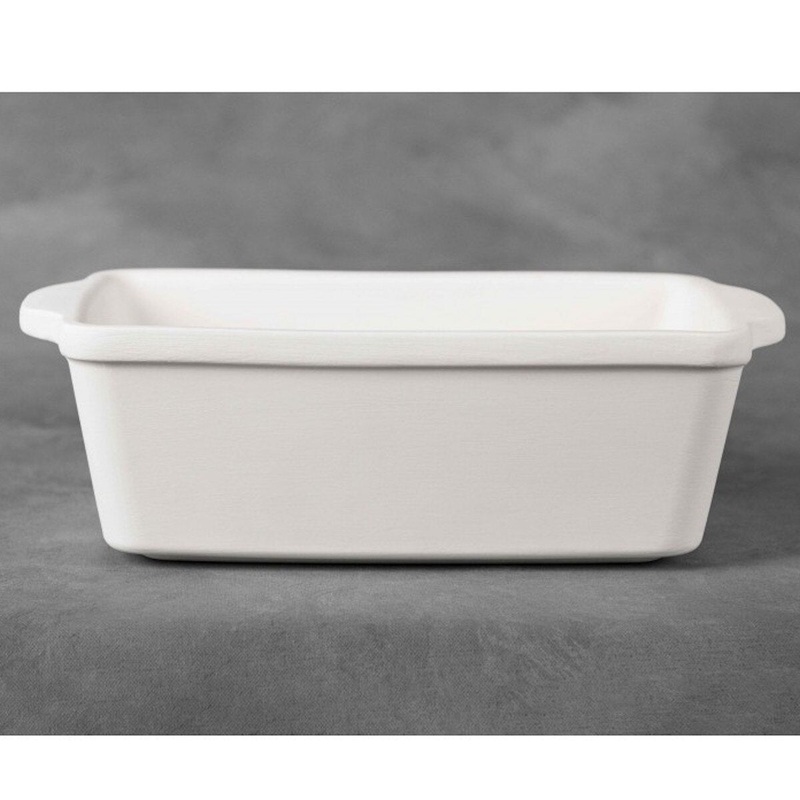 White Ceramic Loaf Pan