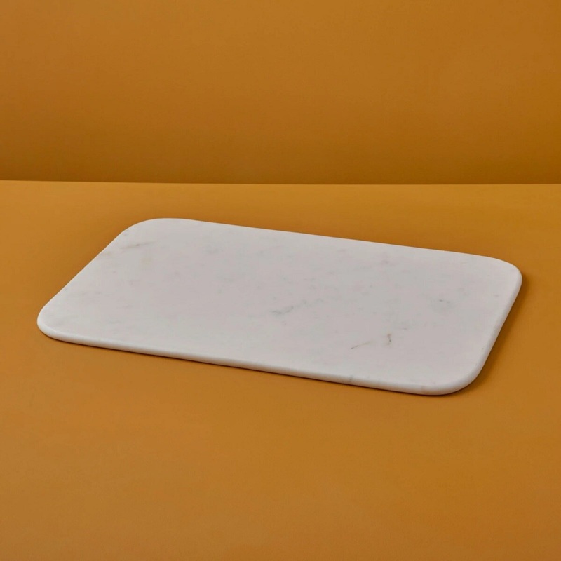 White Marble Pasty Board