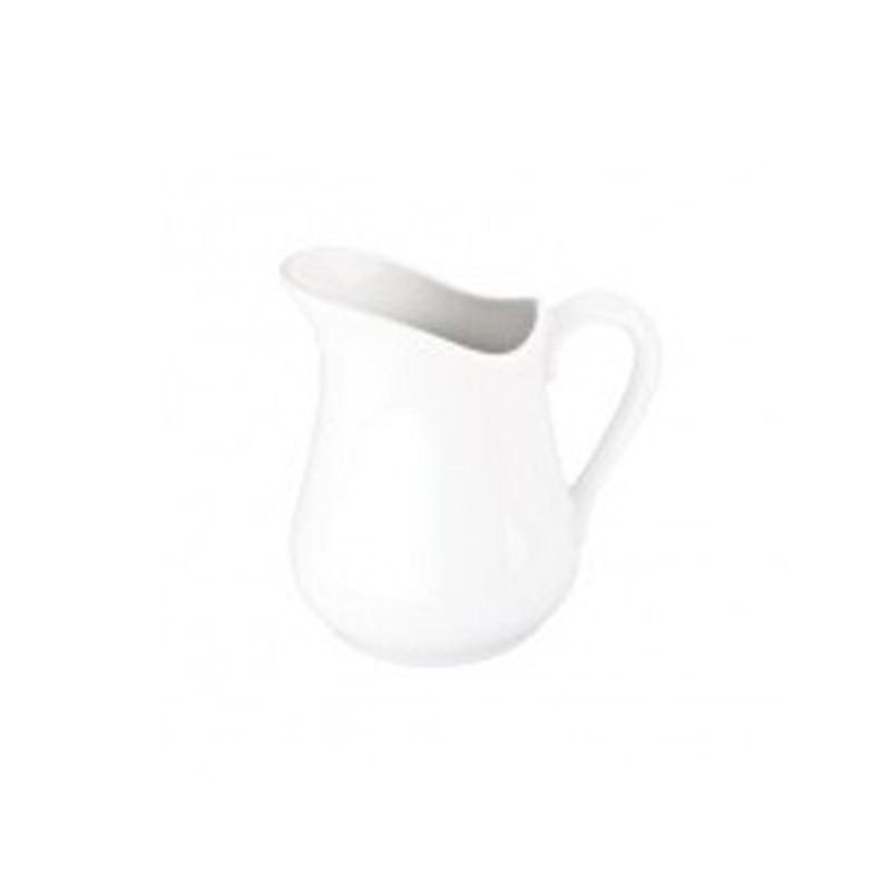 White Porcelain Pitcher – 1 Quart