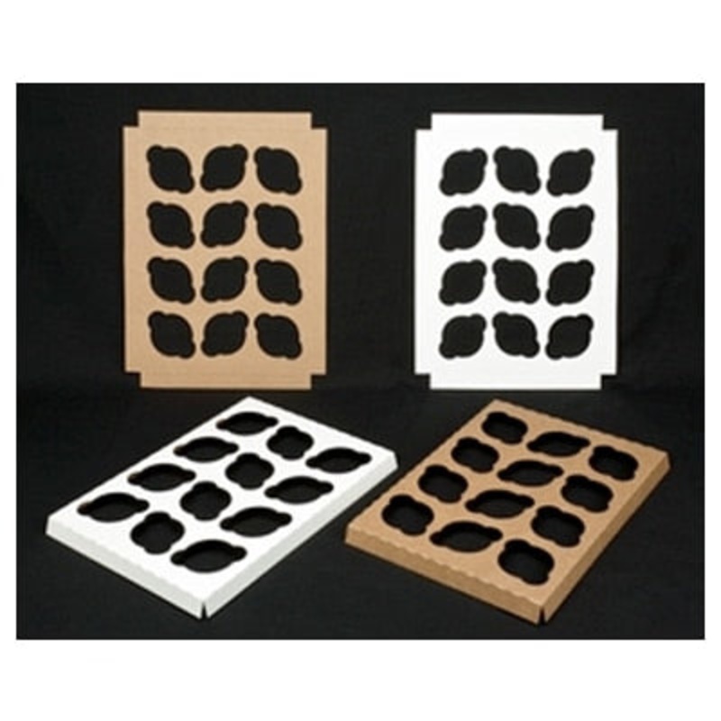 14 x 10 Cupcake Box Insert – 12 Slots