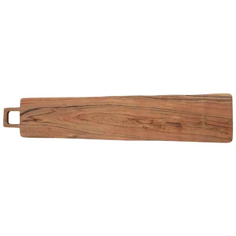 27 x 5 Acacia Wood Cheese/Cutting Board with Handle