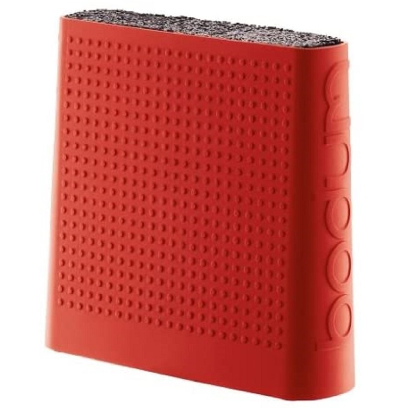 Bistro Knife Block- Red