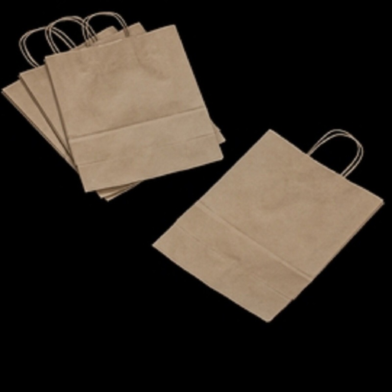 Debbie Kraft Shopping Bag with Handle 10 X 5 X 13
