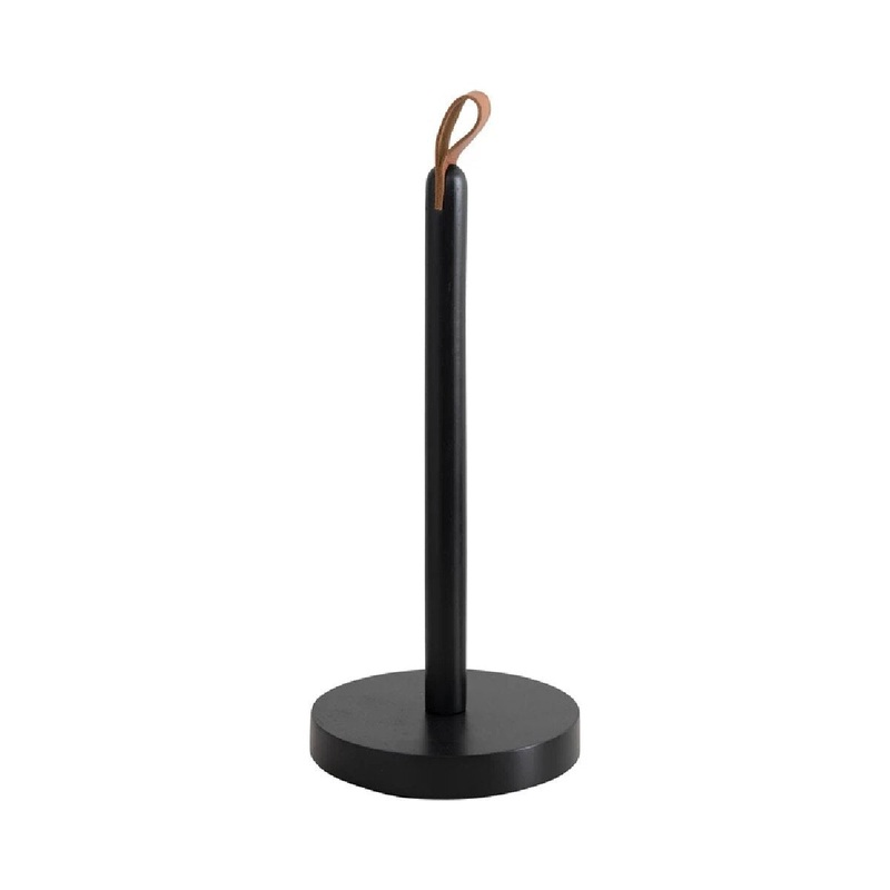 Mango Wood and Paper Towel Holder