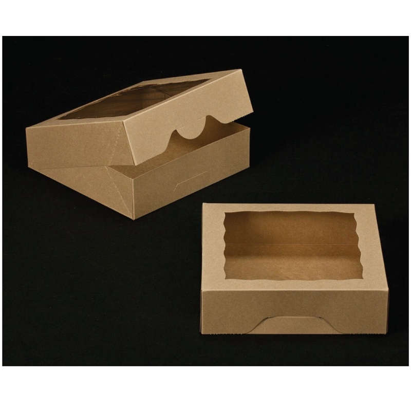Pie Box with Window 9 x 9 x 2-1/2