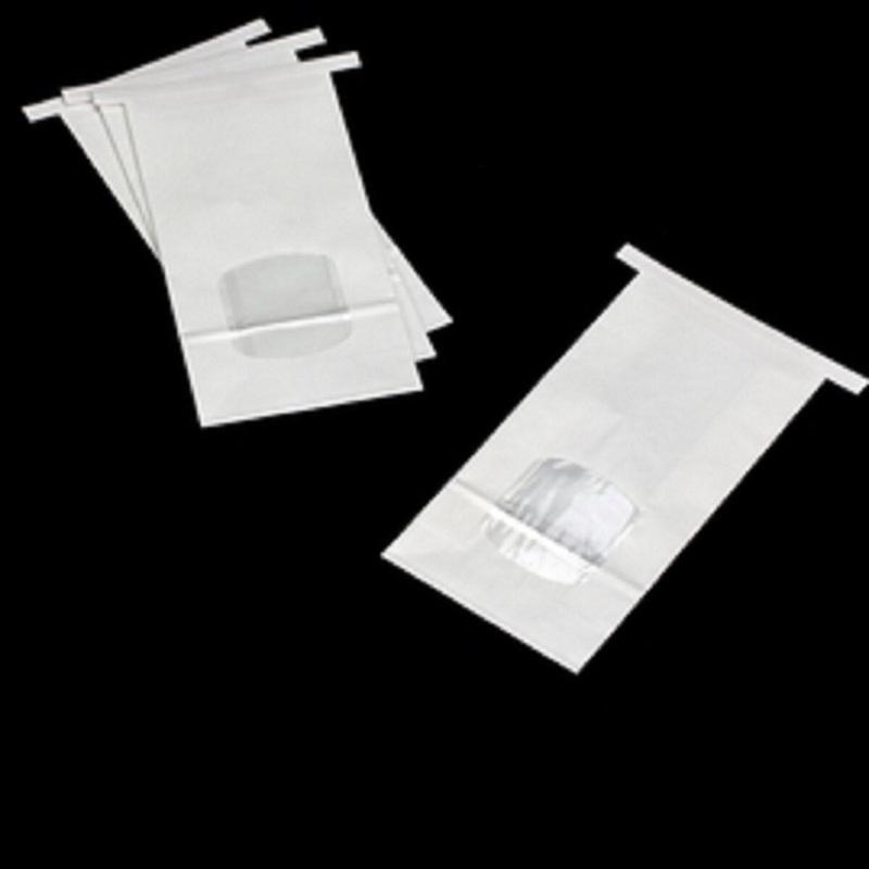 White/Poly Tin Tie Window Bag 4.75 x 2.5 x 9.5