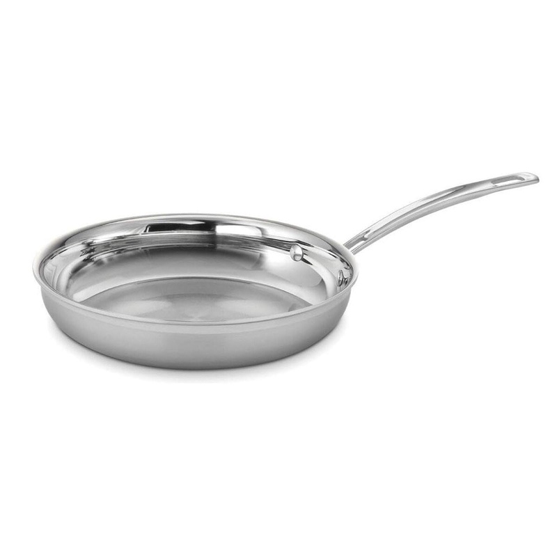 10 Tri-Ply S/S Frypan