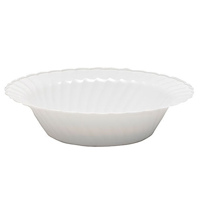 WNA Plastics Classicware 10 oz. Bowl – White