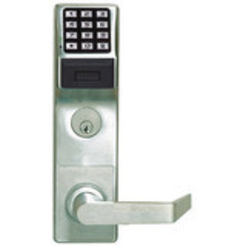Alarm Lock PL6500CRL-US26D Trilogy Networx Mortise with Prox Lock 5000user/500 Event/35000 Audit Left Hand in Satin Chrome