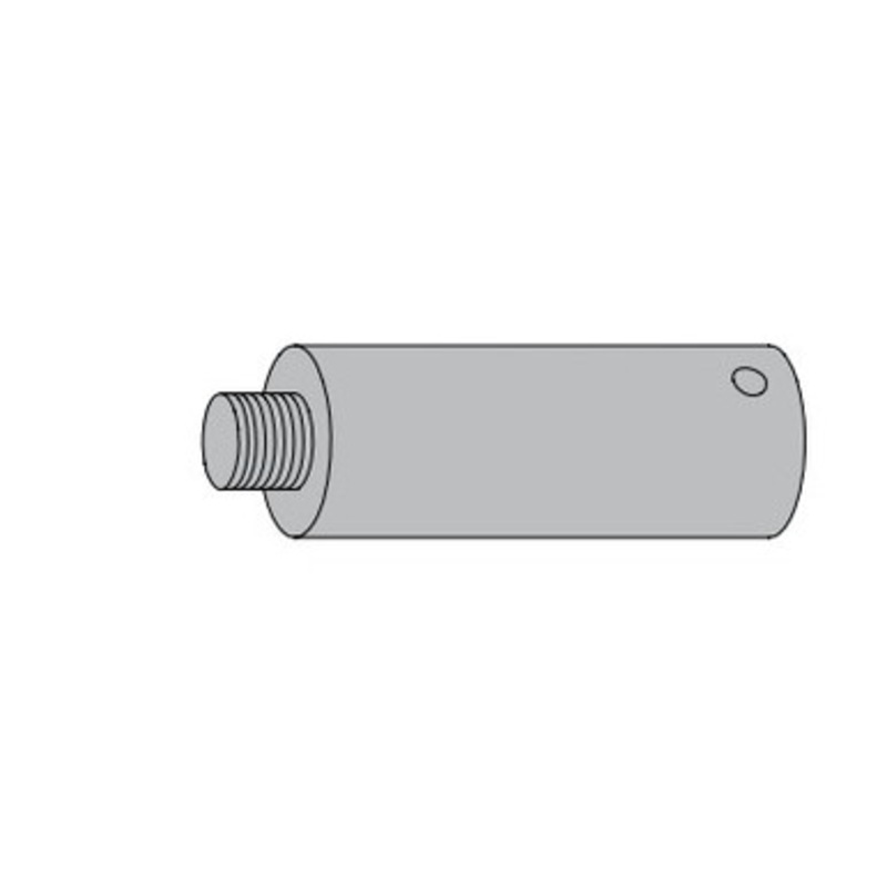 LCN SEM7810-E200-EXT-2IN-AL Door Closer with Sem7800 Series Extension Surface Mount Only in Aluminum Finish