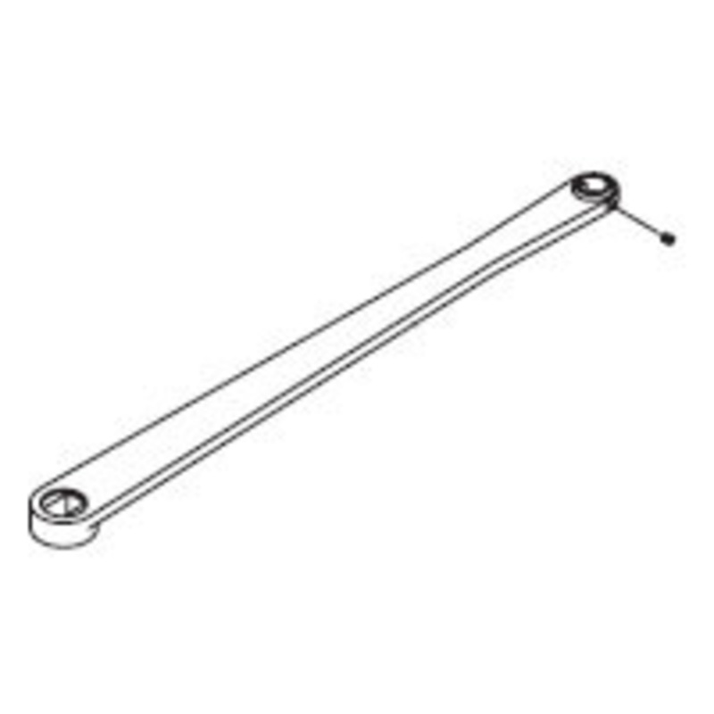 LCN 4010T-3077T LH US26D Standard Track Arm, Left Hand, Satin Chrome