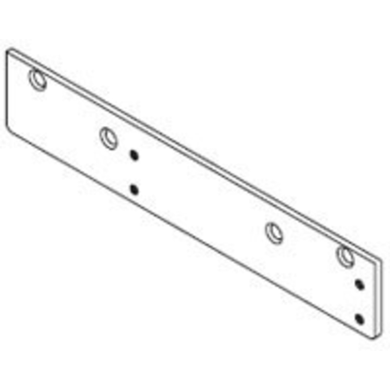 LCN 4410ME-18-AL-LH Door Closer with Drop Plate Left Hand in Aluminum Finish