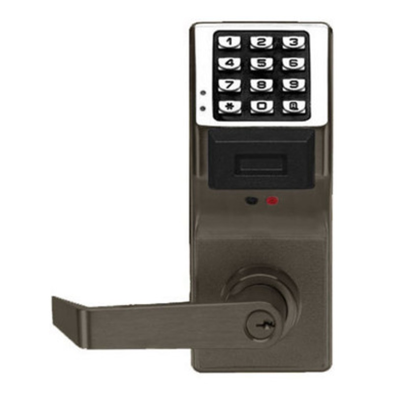 Alarm Lock PDL4100-US10B Trilogy Series PIN/Prox Digital Cylindrical Keyless Lock Leverset in Duronodic