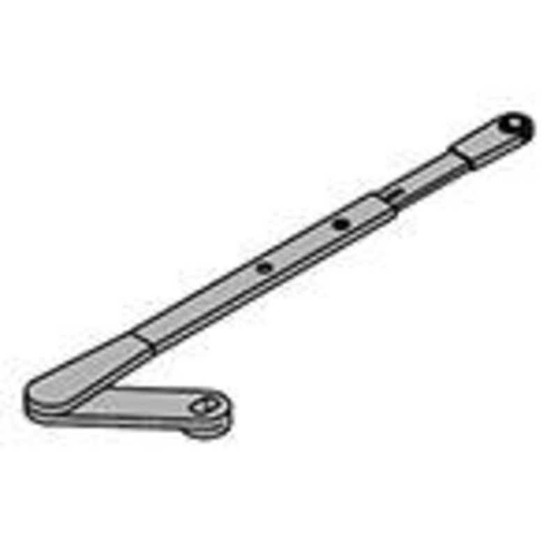 LCN 4010T-3077DE LH AL Double Egress Arm, Left Hand, Aluminum