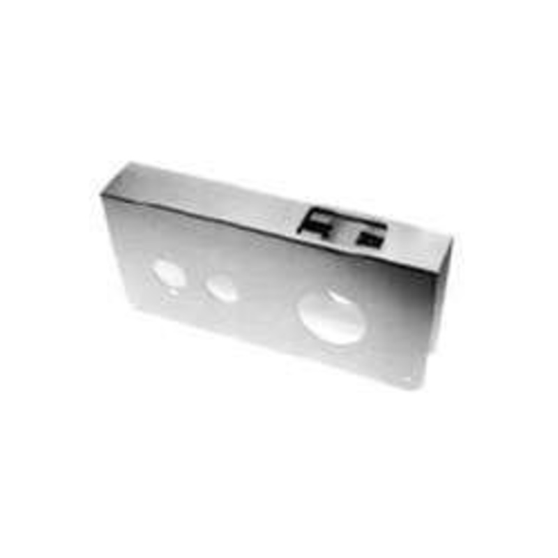 Simplex 204231-26D-41 Wrap Plate 1000/L1000/5000 Series 10-1/2 X 5 inch in Satin Chrome